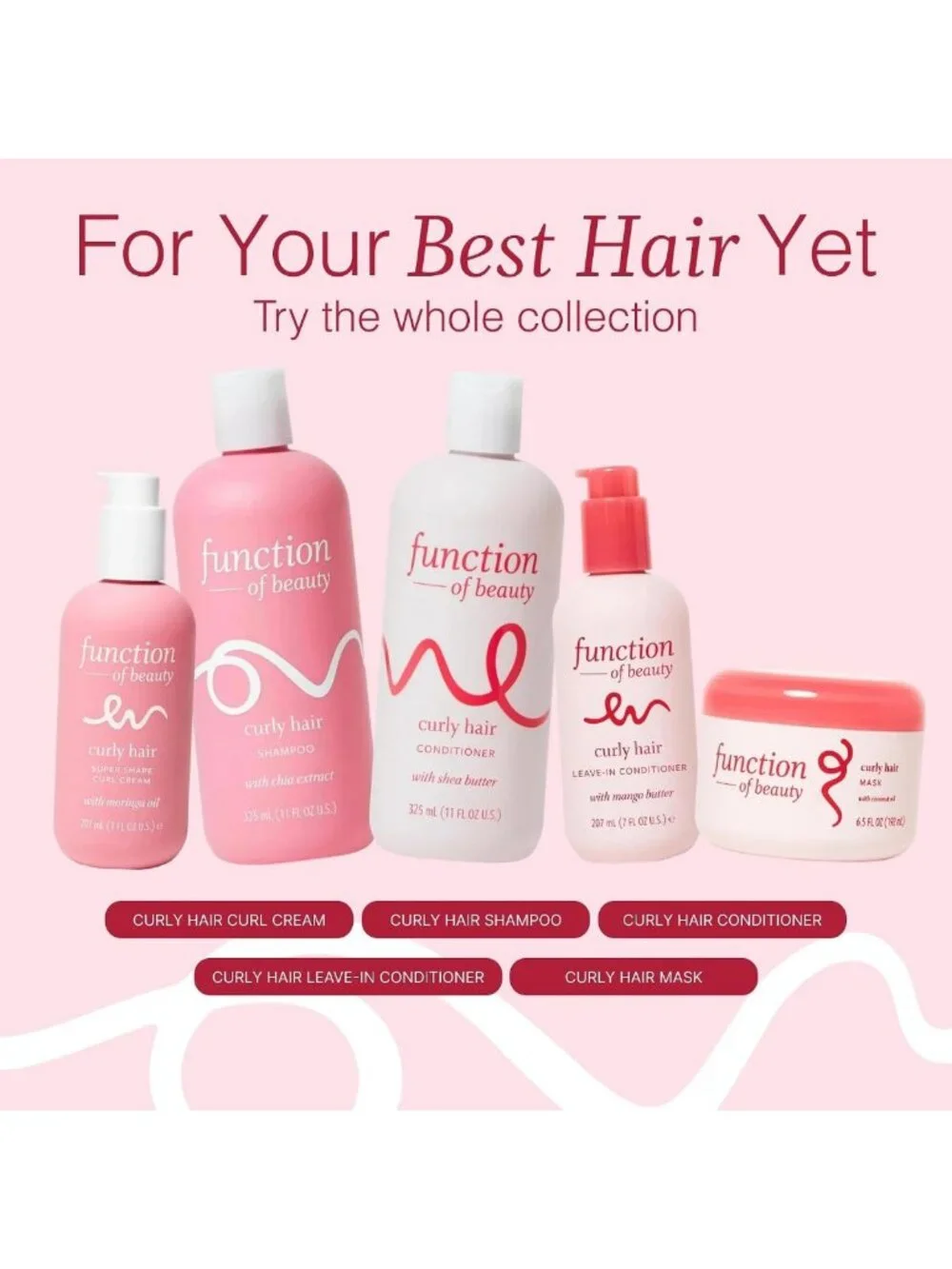 Moisturizing Curly Hair Conditioner | Frizz Control & Defined Curls, XL Size